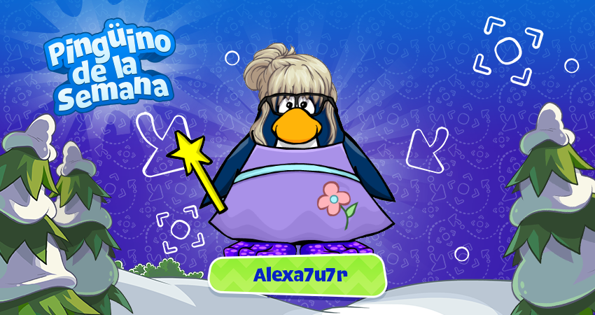 Pingüino de la Semana: Alexa7u7r | Novedades | Super Club Penguin